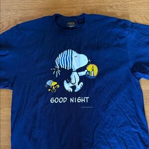Blue Snoopy Kids Shirt